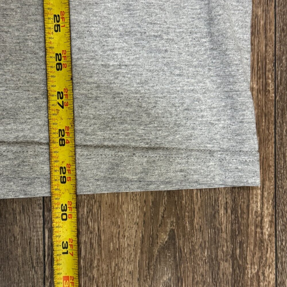 Vintage AAA University of Michigan Wolverine Shirt Men's XL Gray Bird Houses 90s - Picture 6 of 7